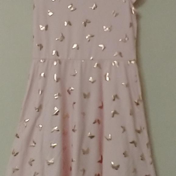 NWOT Cute Pink Dress w/scrunchie - Picture 3 of 3